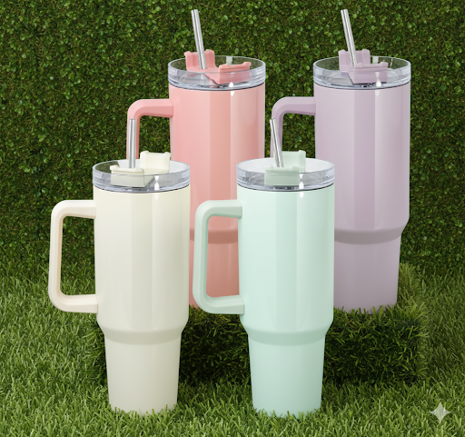 Macaron Sublimation stainless steel tumbler